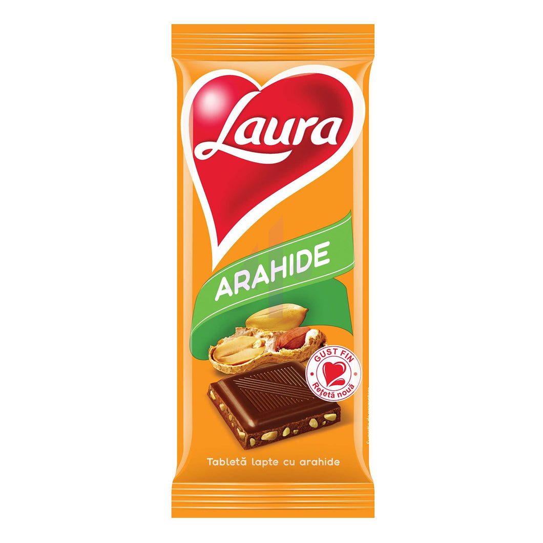 CIOCOLATA LAURA LAPTE&ARAHIDE 85G