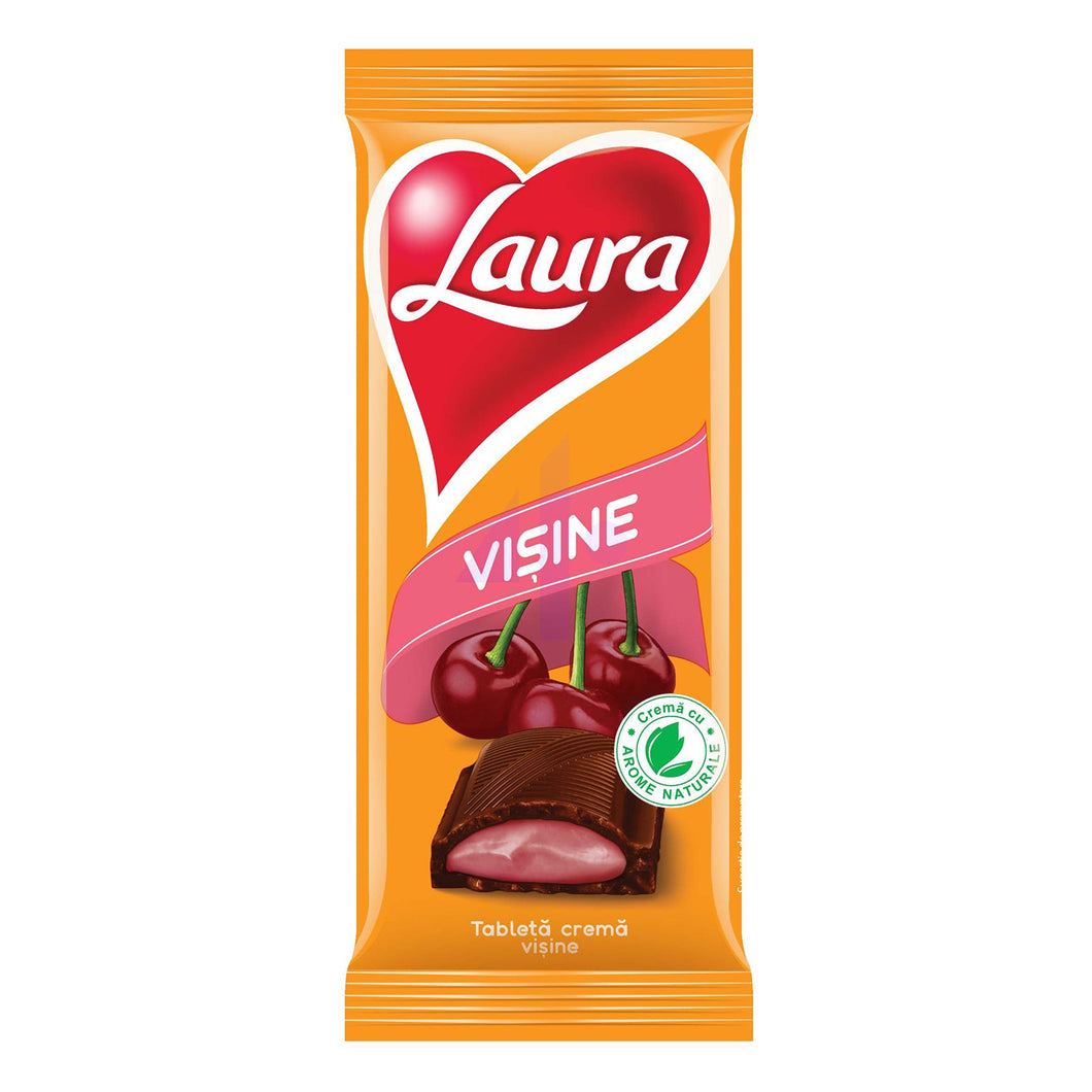 CIOCOLATA LAURA LAPTE&VISINE 95G