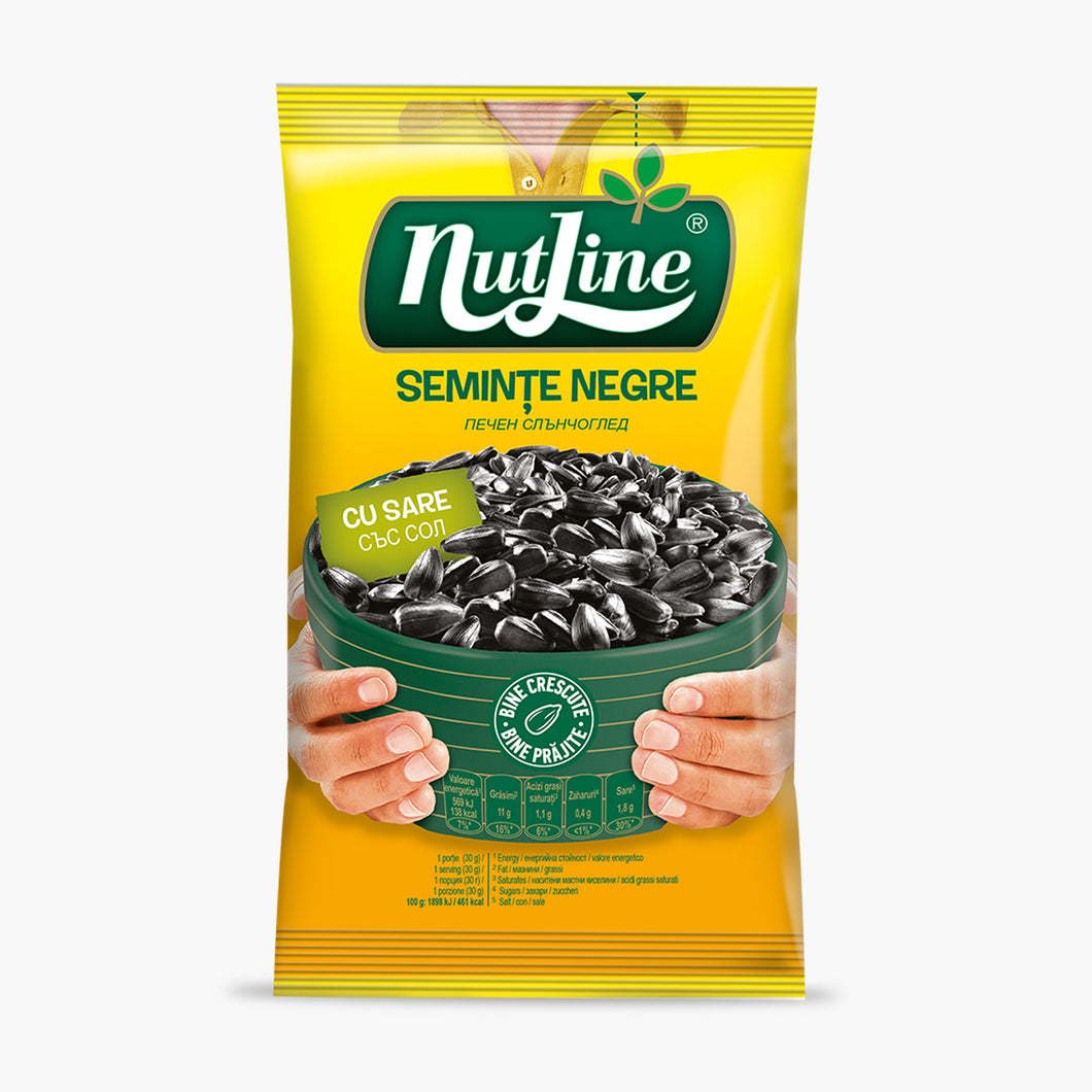 SEMINTE NUTLINE NEGRE CU SARE 100G