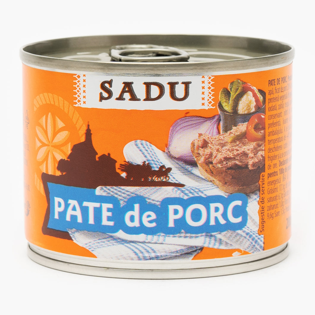 PATE FICAT DE PORC SADU 200G