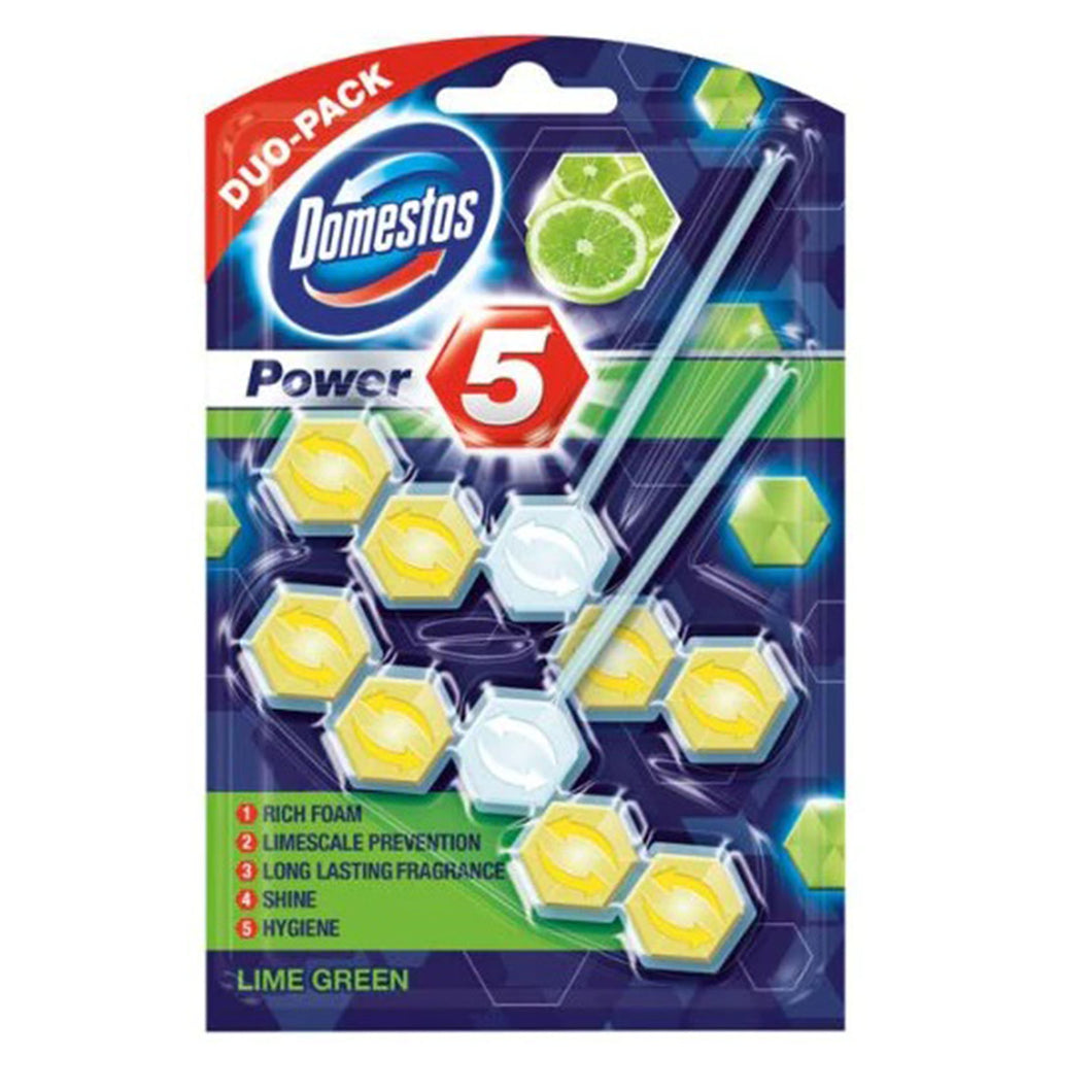 ODORIZANT DOMESTOS POWER LIME WC 2X55G