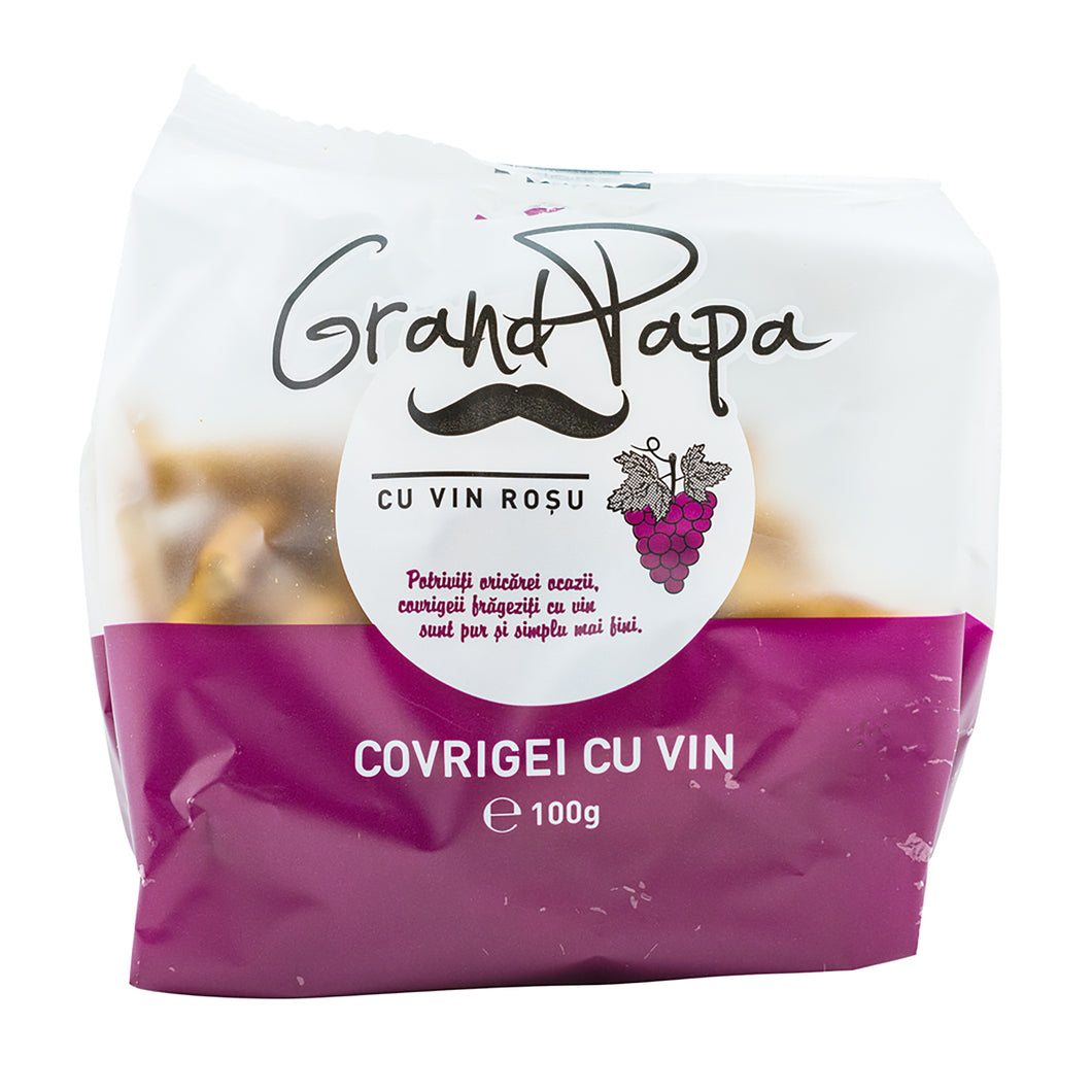 COVRIGEI GRAND PAPA CU VIN ROSU 100G