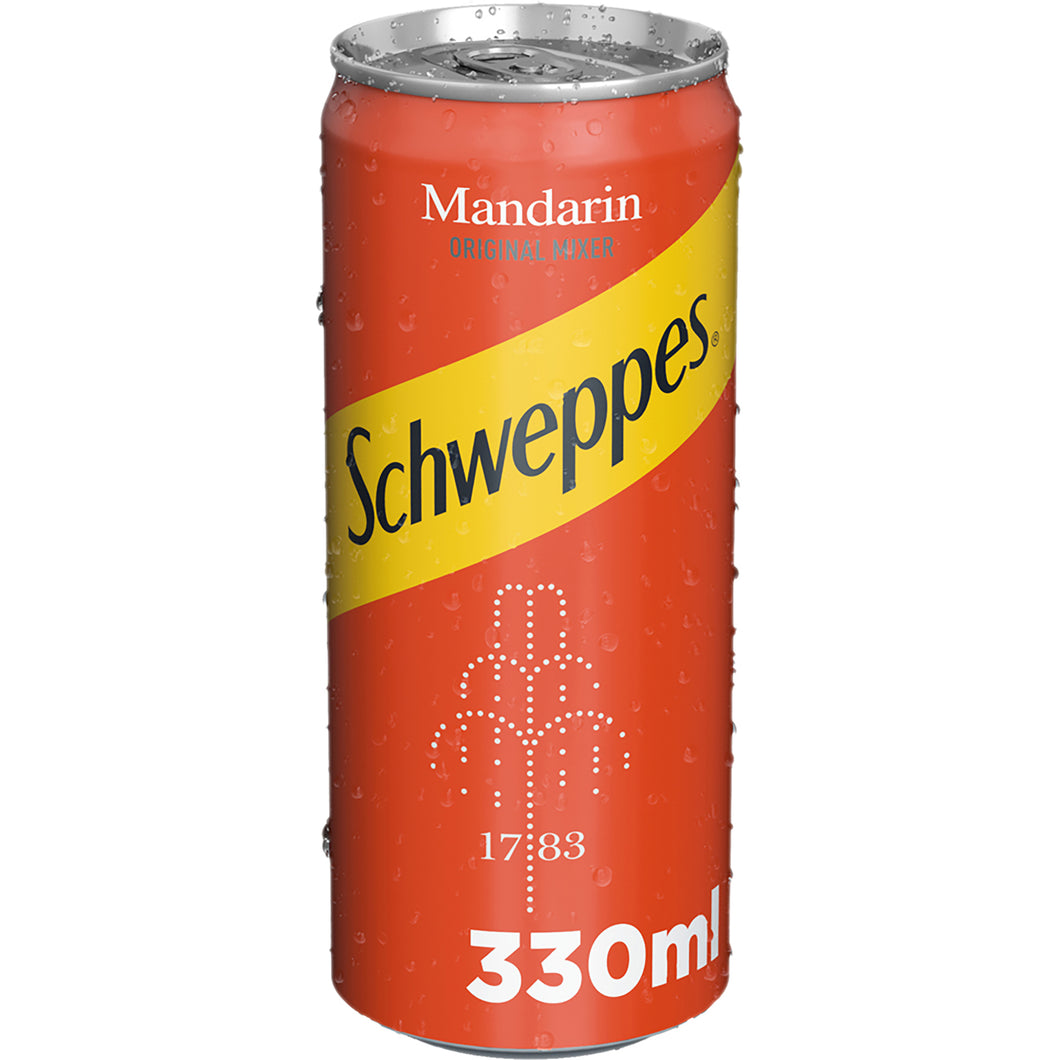 SUC SCHWEPPES MANDARIN 330ML