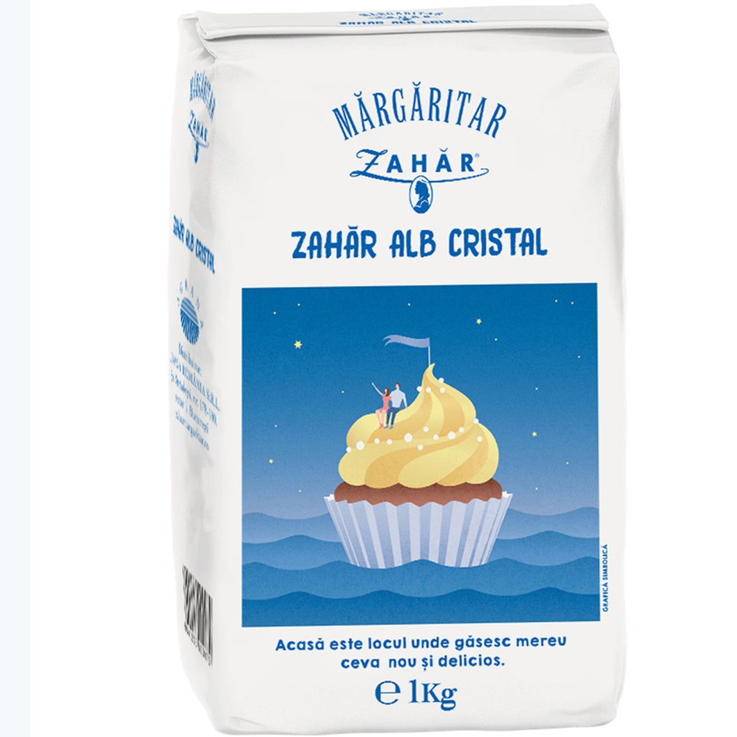 ZAHAR MARGARITAR ALB 1KG