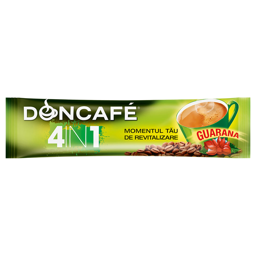 CAFEA INSTANT   DONCAFE 4IN1 GUARANA 13G