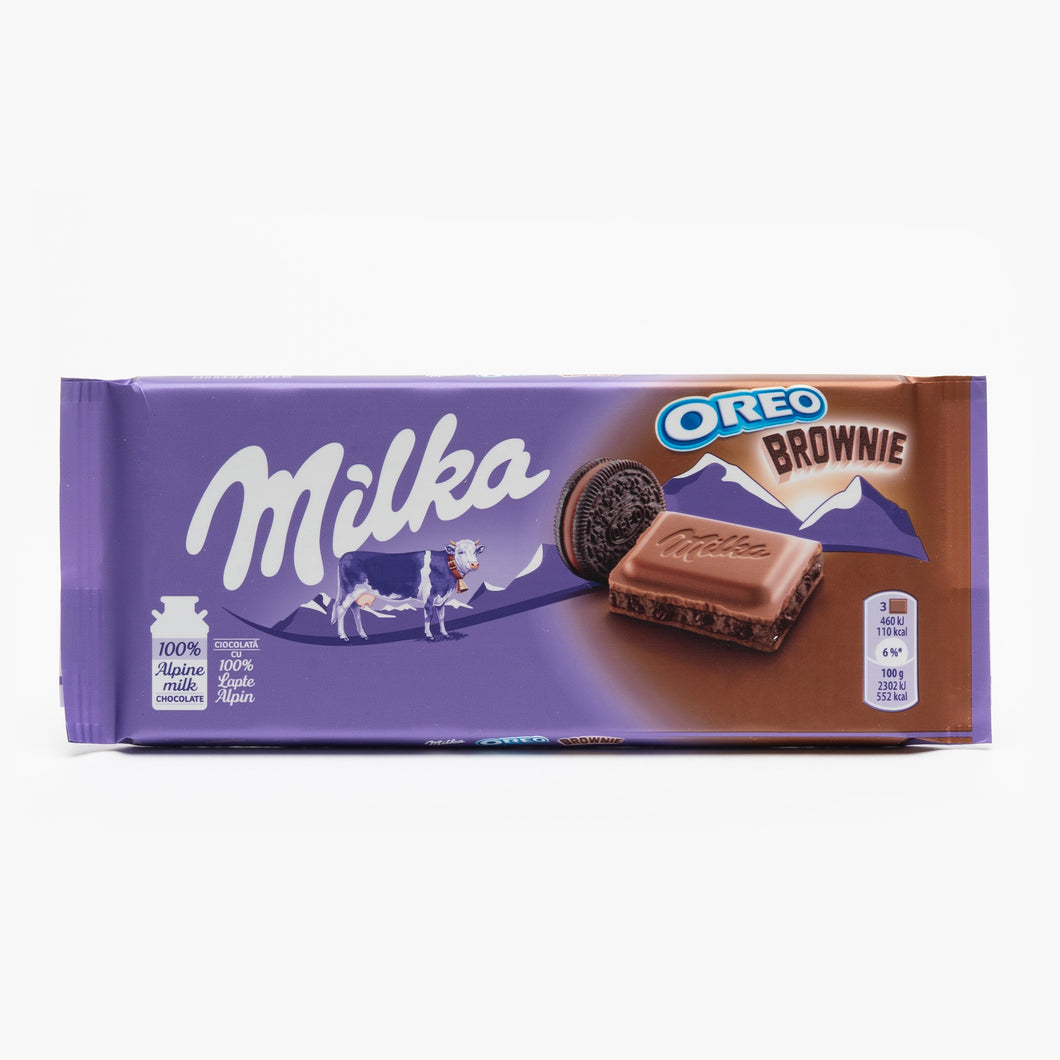 CIOCOLATA MILKA OREO BROWNIE 100G