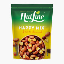 Încarcă imaginea în vizualizatorul Galerie, HAPPY MIX MIGDALE FRUCTE CONFIATE NUTLINE 150G
