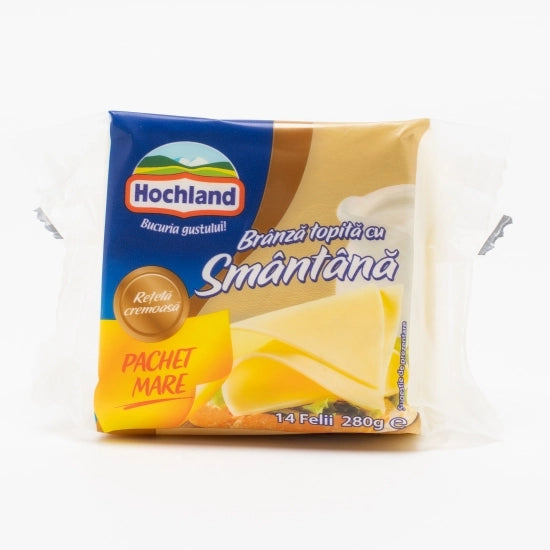 BRANZA TOPITA FELII HOCHLAND CU SMANTANA 280G