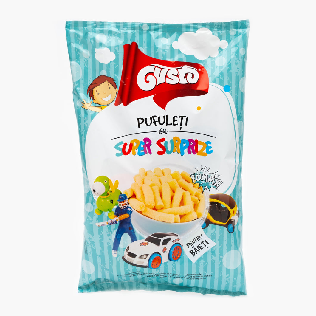 PUFULETI GUSTO SURPRIZE MAXI BAIETI 85 G