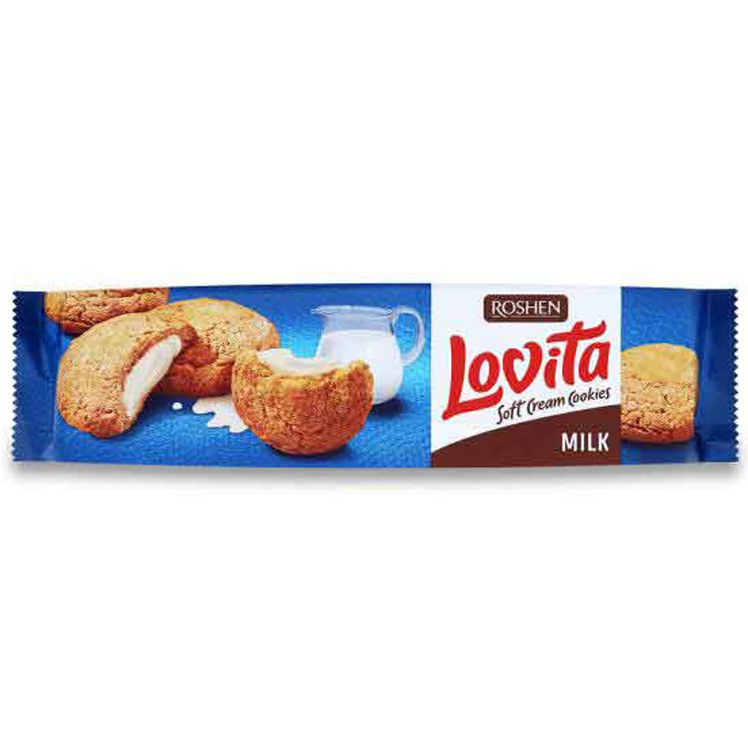 BISCUITI LOVITA ROSHEN MILK 127G