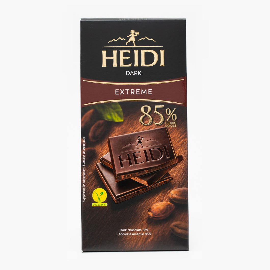 CIOCOLATA HEIDI DARK EXTREME 85% 80G