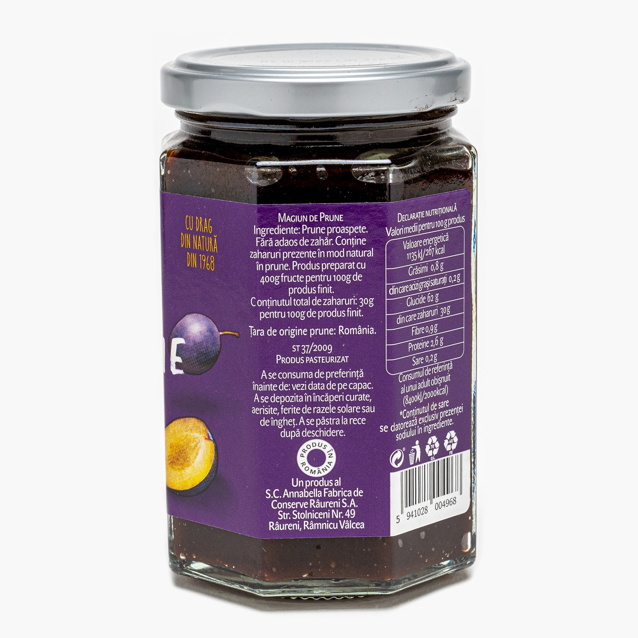 Livada Plum Butter ( Magiun De Prune ) - 350 G - Euro Food Mart