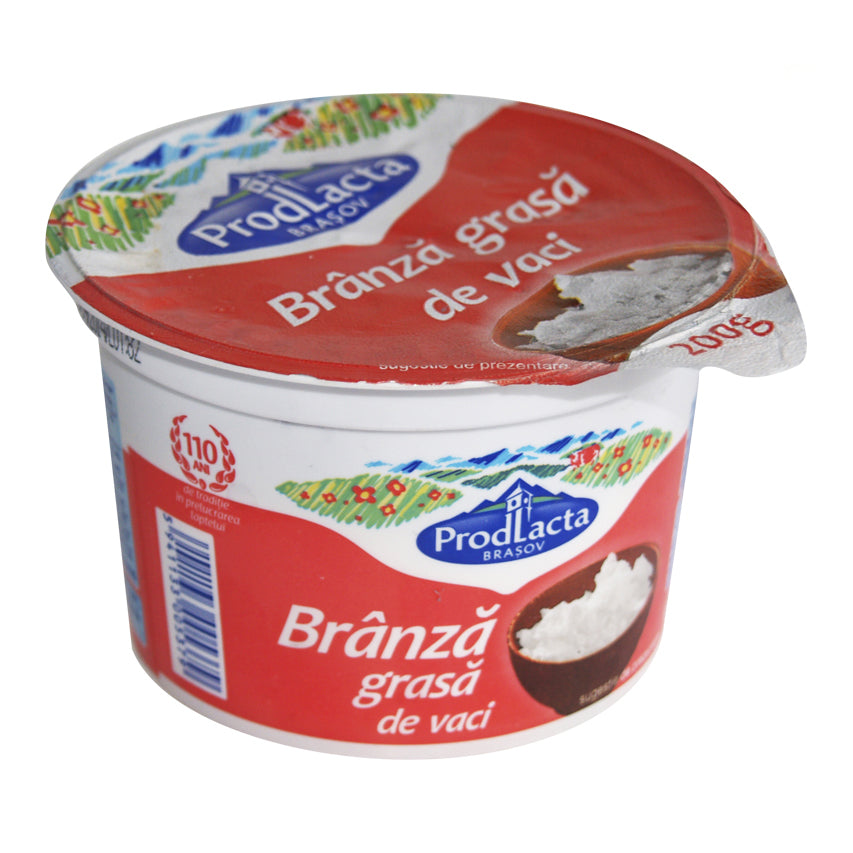 BRANZA PRODLACTA GRASA DE VACI 200G