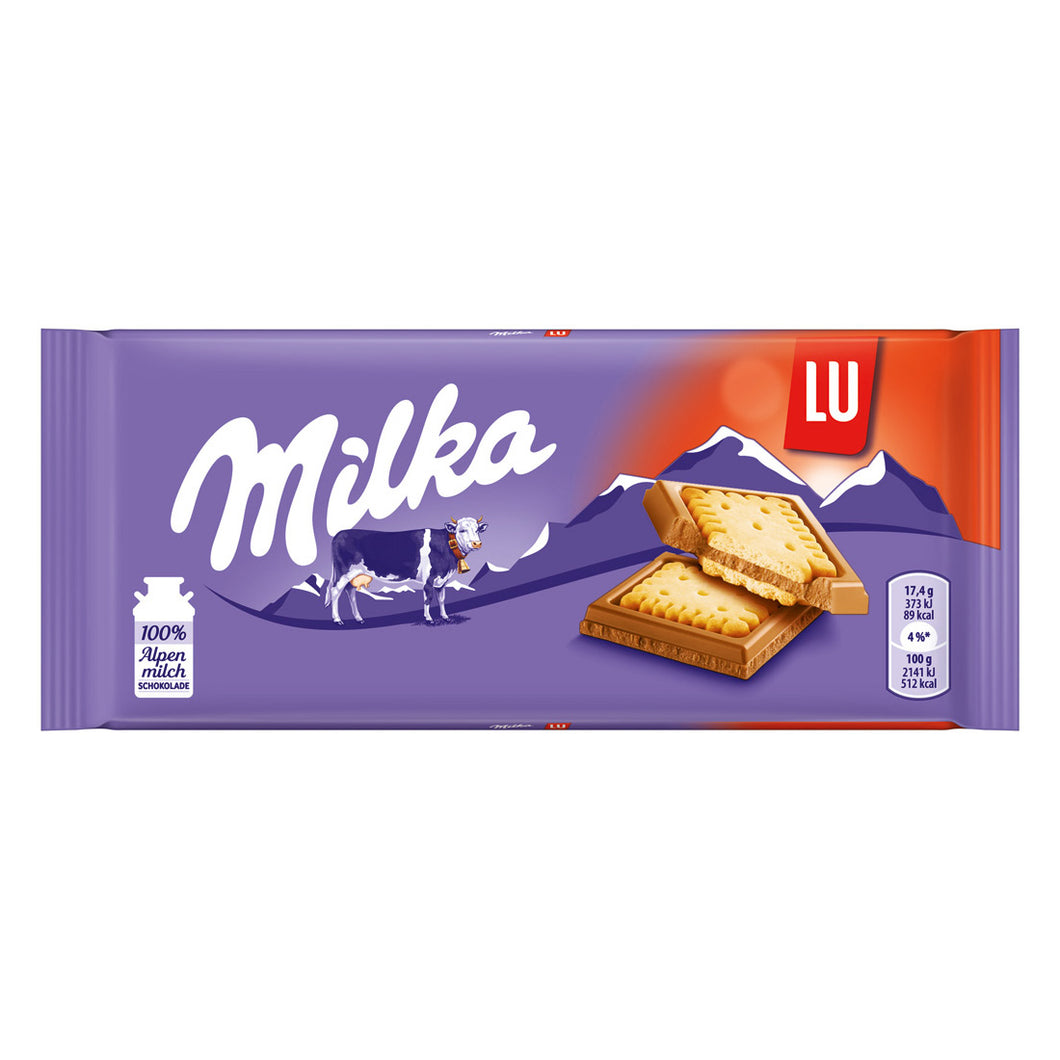 CIOCOLATA MILKA LU 100G