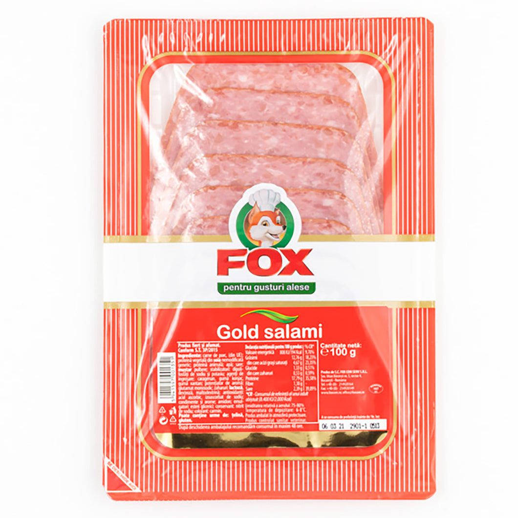 SALAM FOX GOLD SALAMI 100G