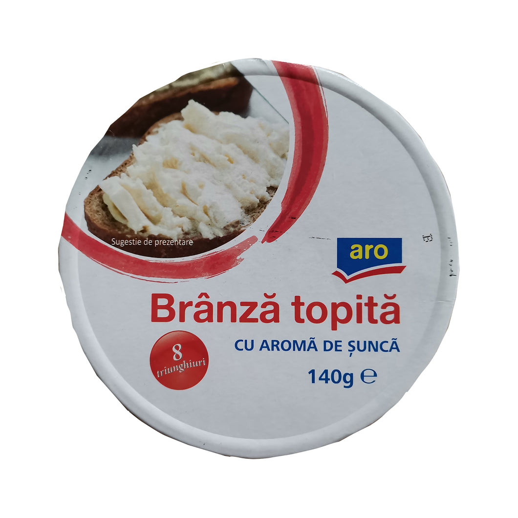 BRANZA TOPITA ARO CU SUNCA TRIUNGHIURI 140G