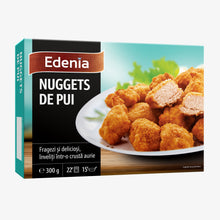 Încarcă imaginea în vizualizatorul Galerie, NUGGETS DE PUI EDENIA 300G
