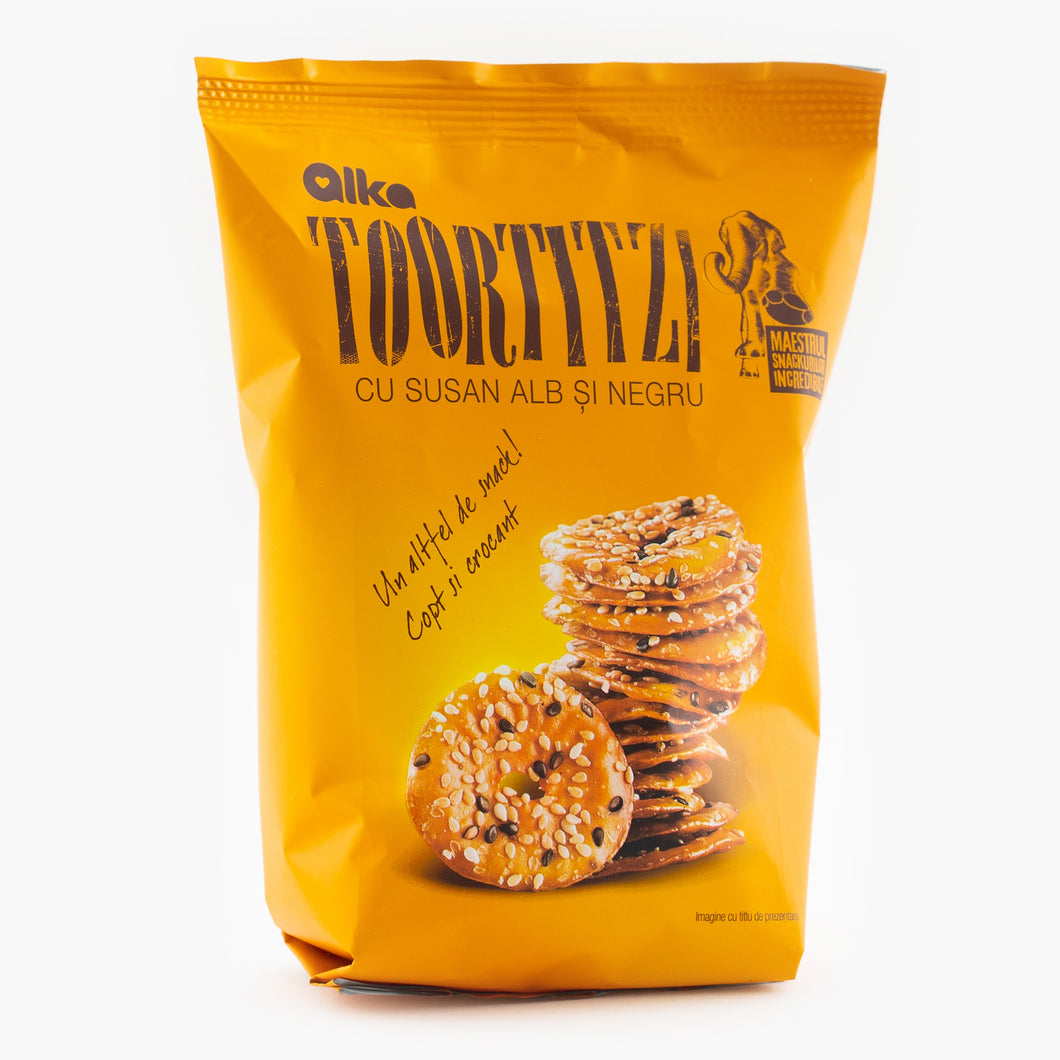 SNACKS TOORTITZI SUSAN ALB SI NEGRU 80G