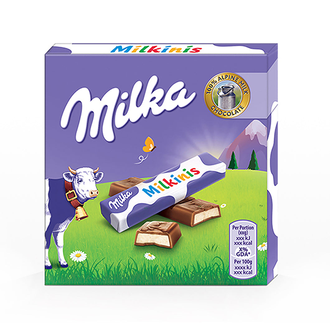 CIOCOLATA MILKA MILKINIS 43.75G