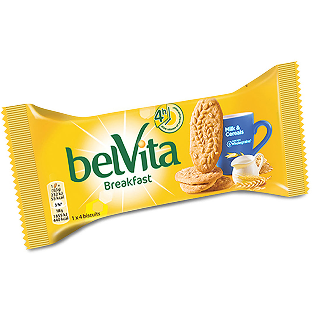 BISCUITI BELVITA BREAKFAST CEREALE SI LAPTE 50G