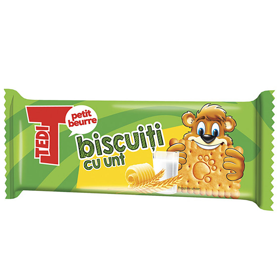 BISCUITI TEDI CU UNT 50G