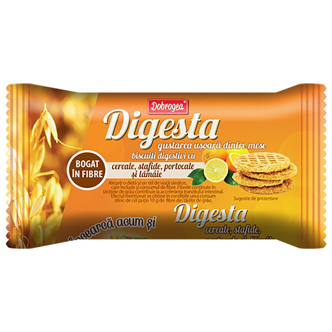 BISCUITI DIGESTA PORTOCALE&LAMAIE 84G