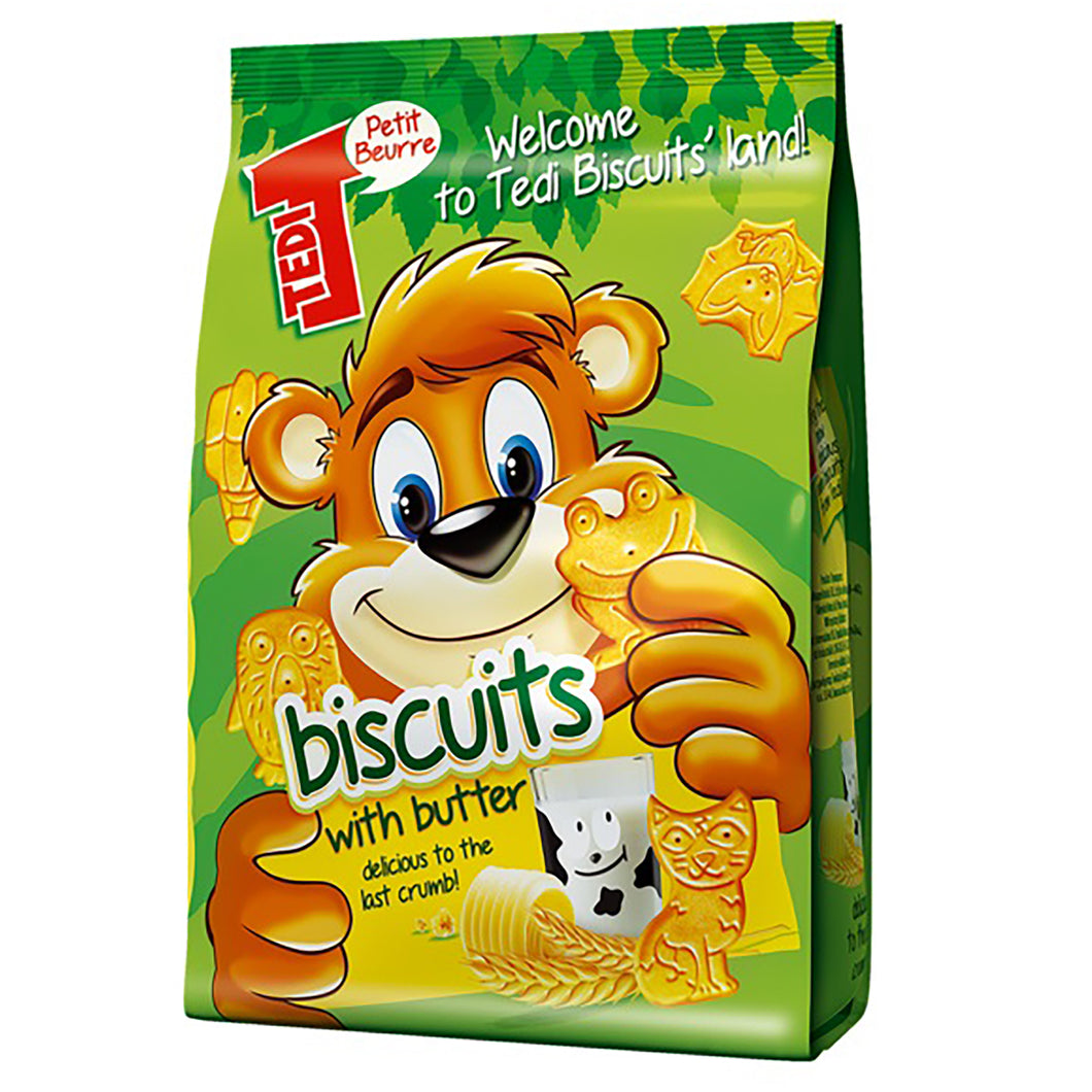 BISCUITI TEDI PETIT BEURRE UNT 100 G