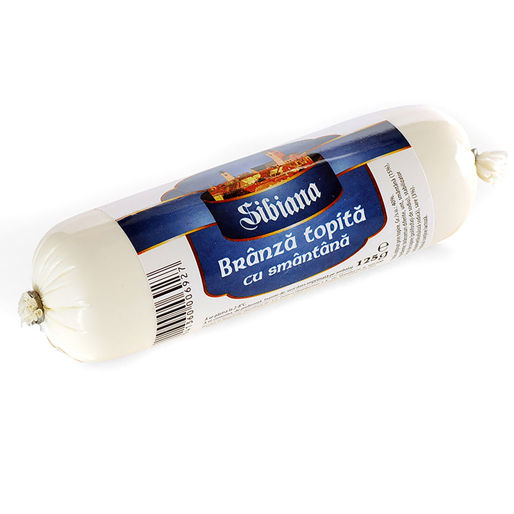 BRANZA TOPITA SIBIANA CU SMANTANA 125G