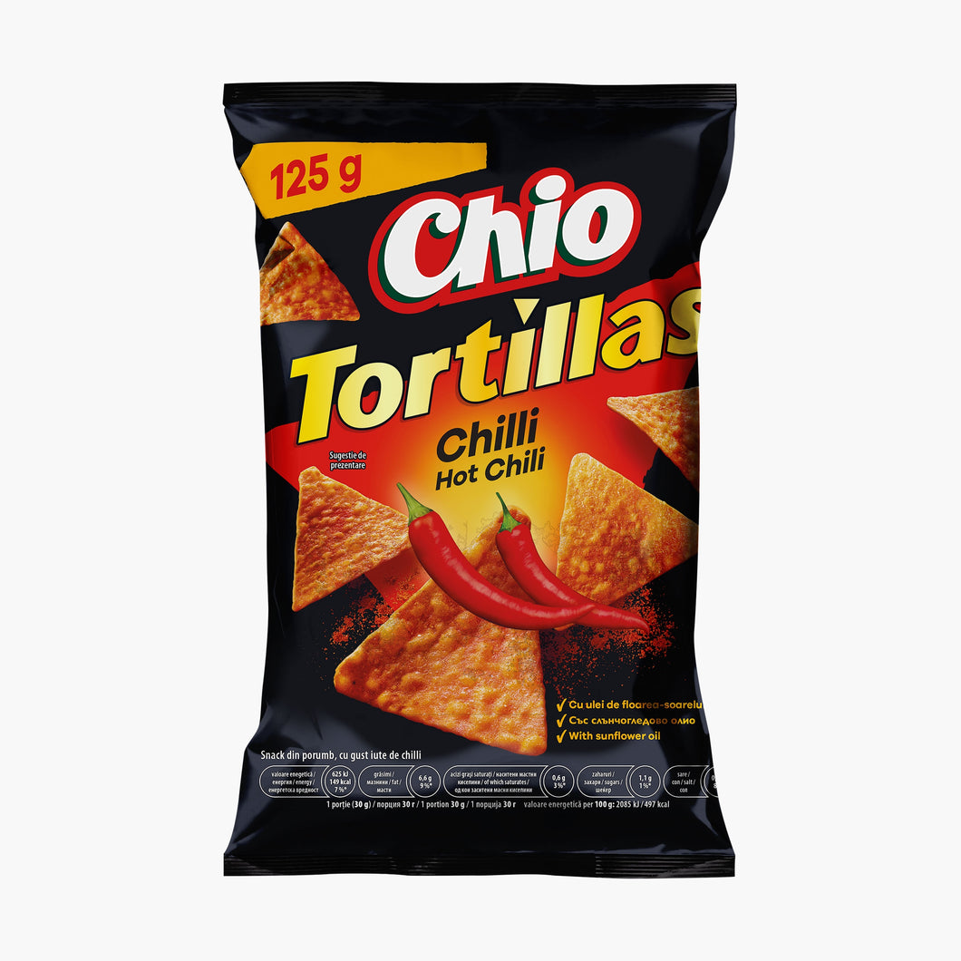 CHIPSURI CHIO TORTILAS CHILI 125G