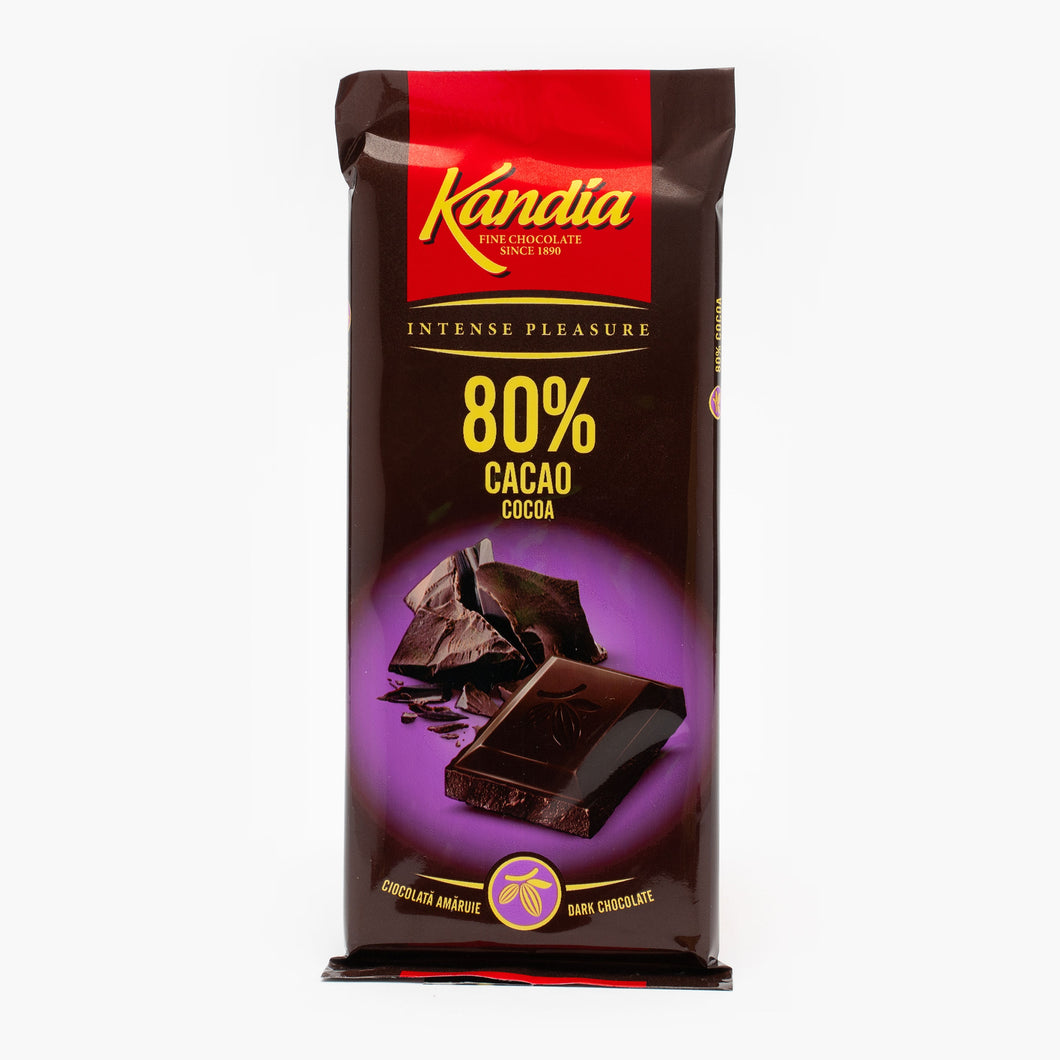 CIOCOLATA KANDIA CACAO 80% 80G