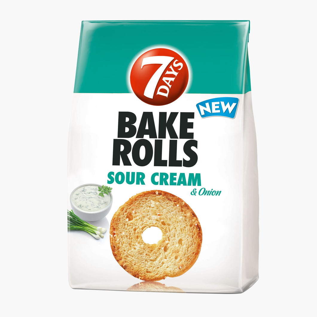 SNACKS BAKE ROLLS SMANTANA&CEAPA 80G