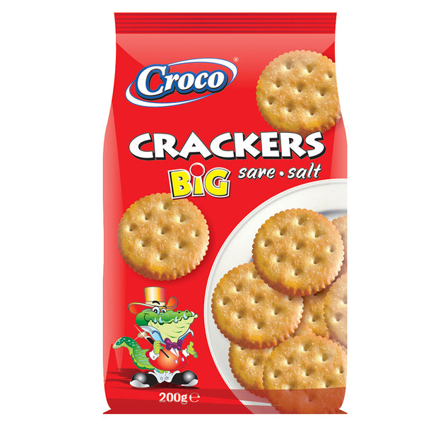 BISCUITI CRACKERS BIG CROCO 200G