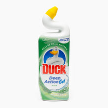 Încarcă imaginea în vizualizatorul Galerie, SOLUTIE DE CURATAT WC DUCK ACTION GEL PINE 750ML
