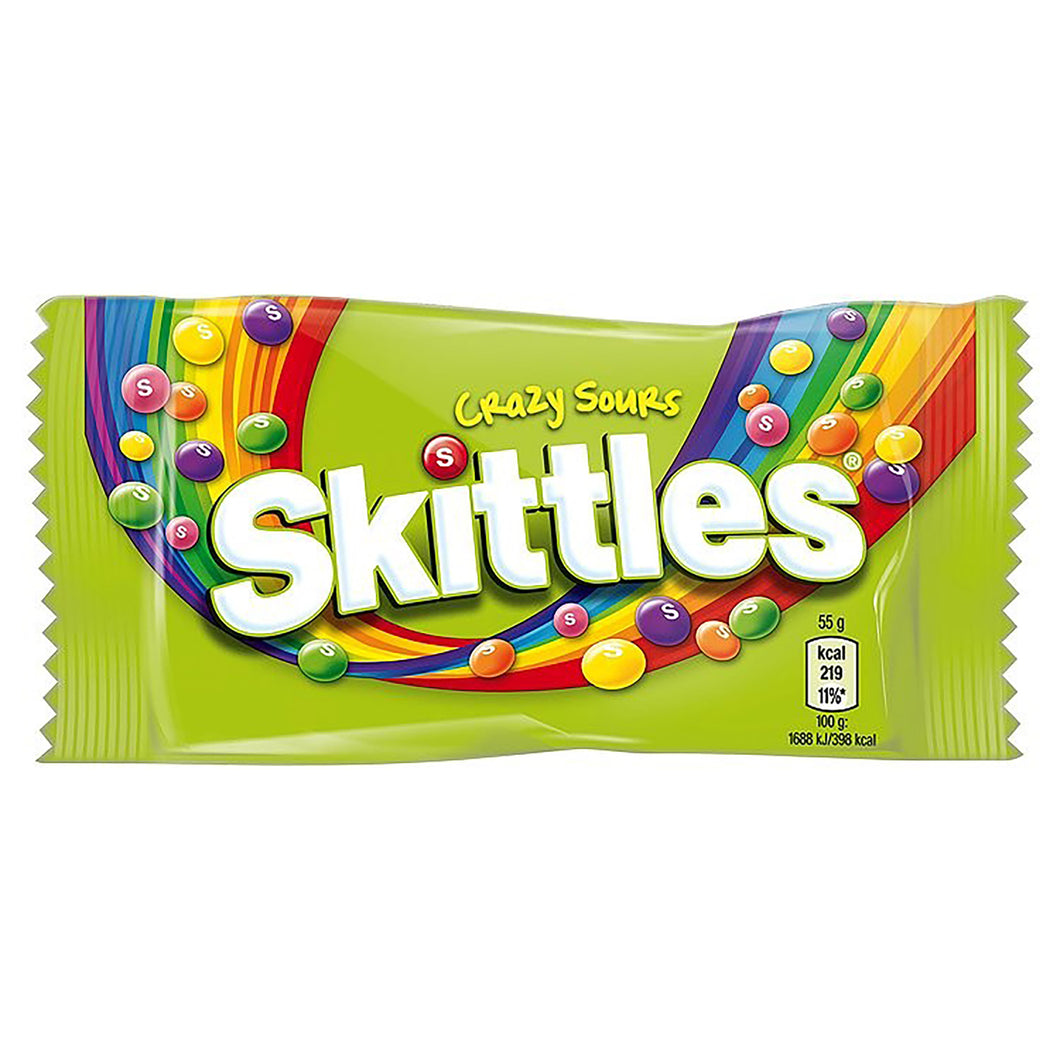 DRAJEURI SKITTLES CRAZY SOURS 38G