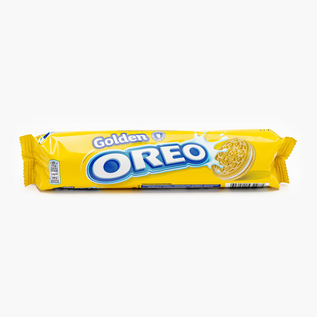 BISCUITI OREO GOLDEN VANILIE 154G