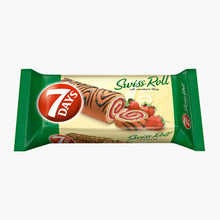 Încarcă imaginea în vizualizatorul Galerie, RULADA 7DAYS SWISS ROLL CAPSUNI 200G
