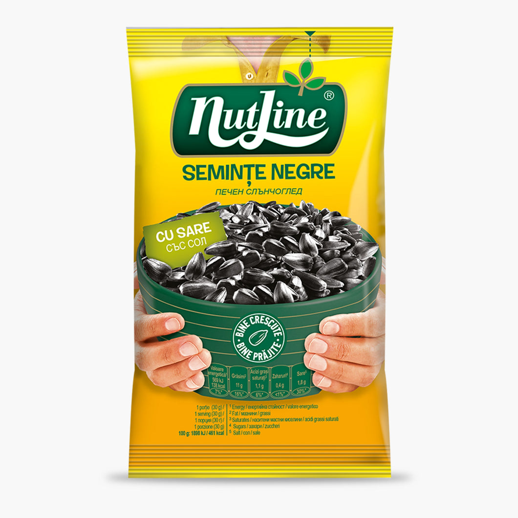 SEMINTE NUTLINE NEGRE CU SARE 40G