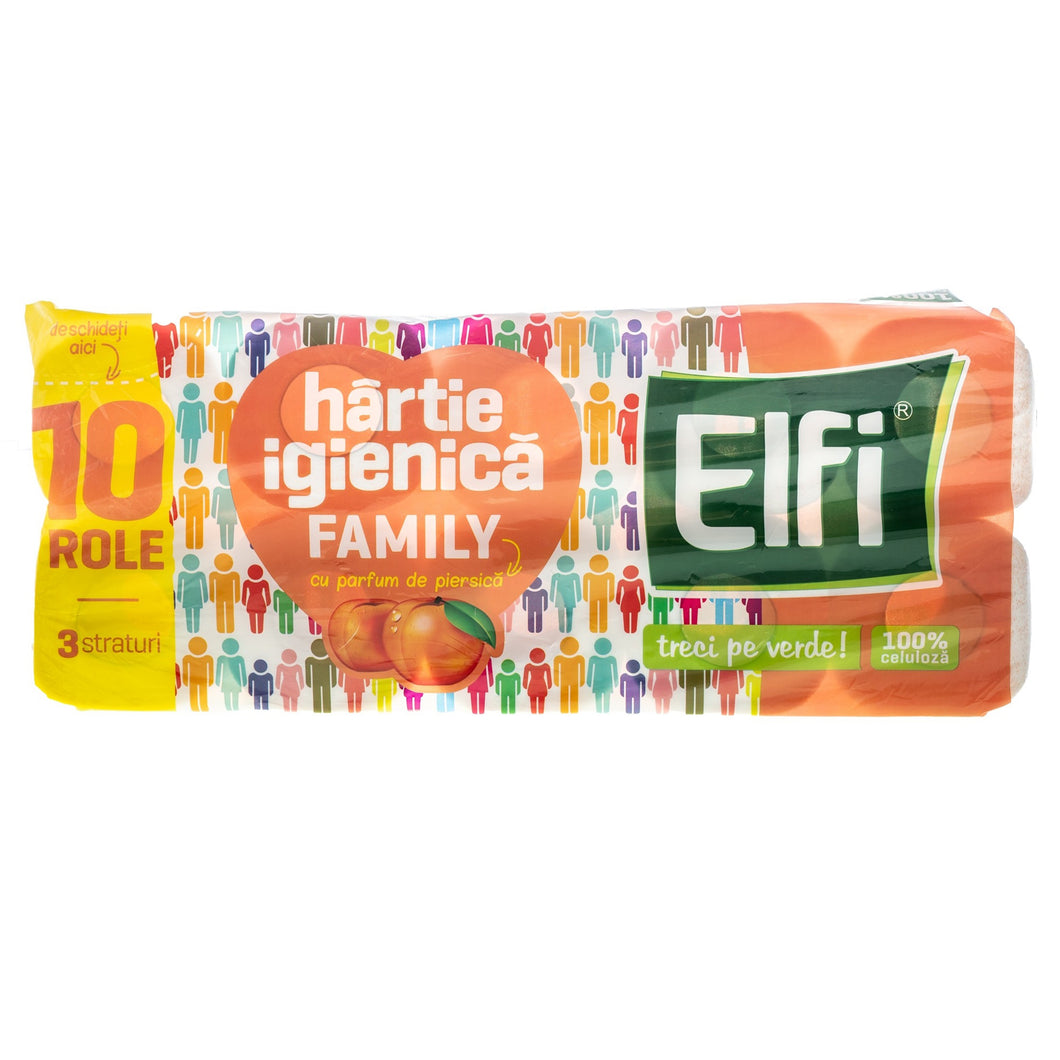 HARTIE IGIENICA ELFI 10 ROLE 3 STRATURI