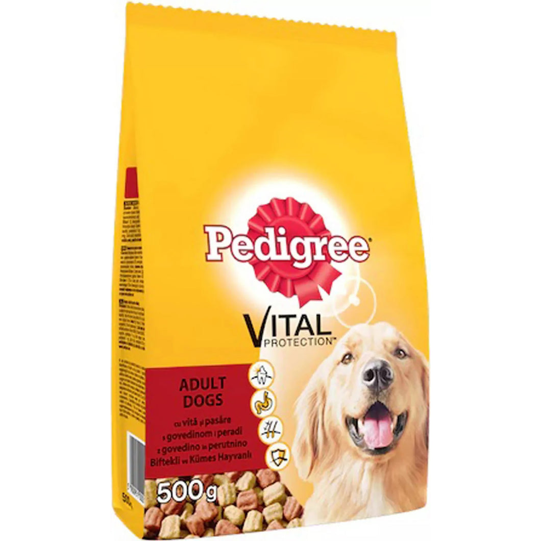 HRANA PENTRU CAINI PEDIGREE ADULT 500G