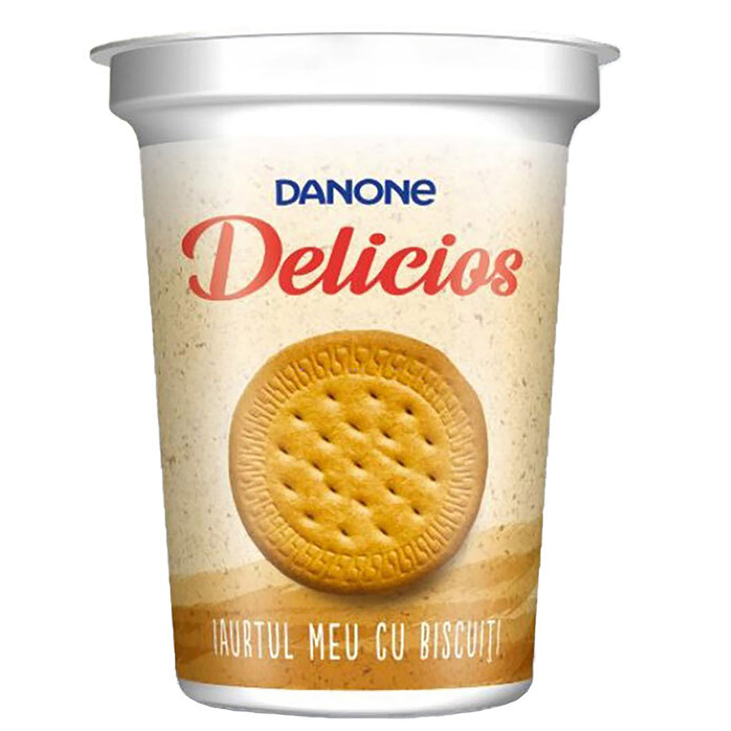 IAURT DANONE DELICIOS BISCUITI 400G