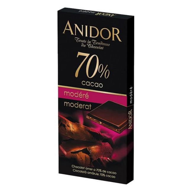 CIOCOLATA ANIDOR CACAO 70% 85G