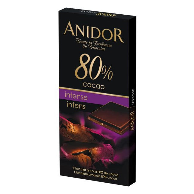 CIOCOLATA ANIDOR CACAO 80% 85G