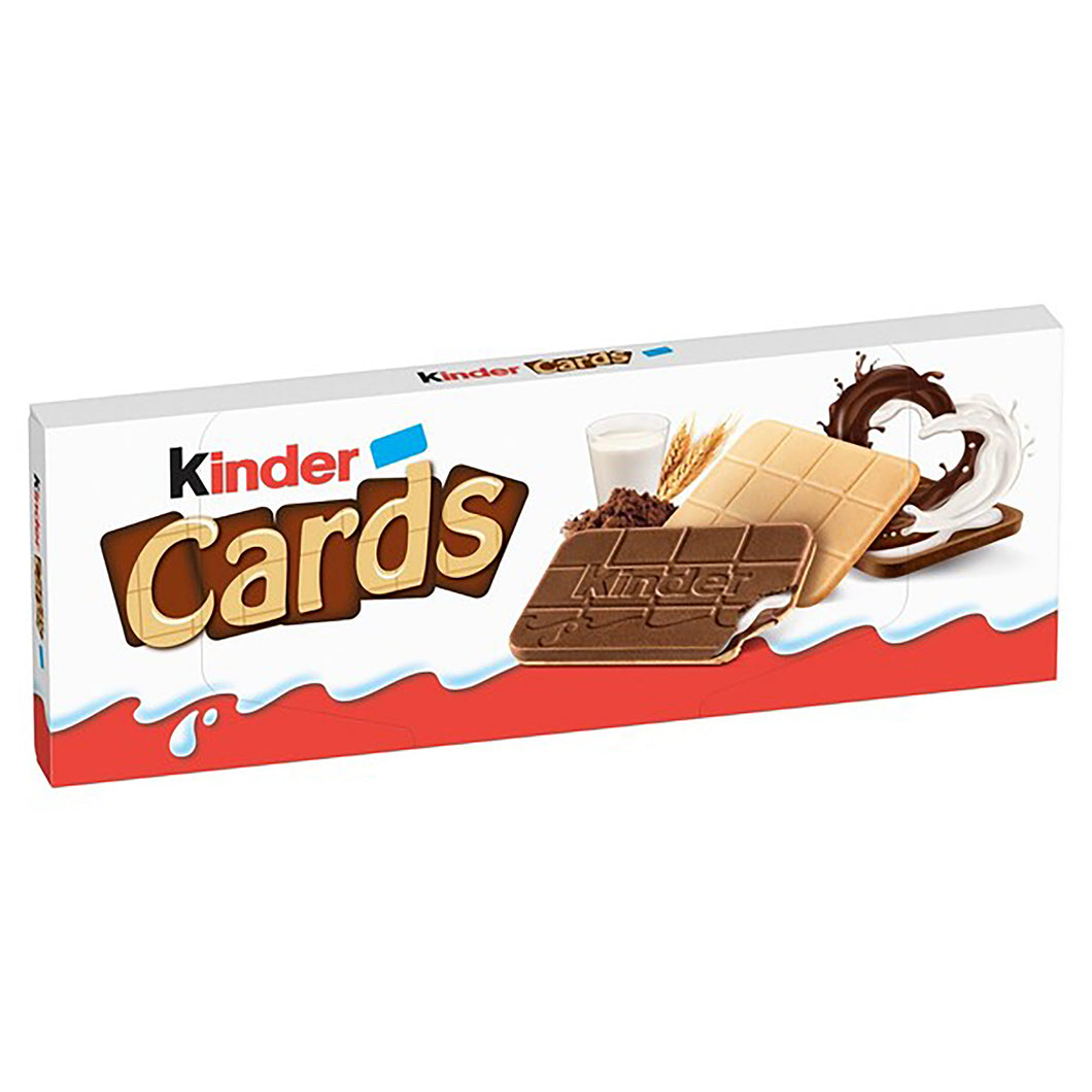 BISCUITI KINDER CARDS 128G