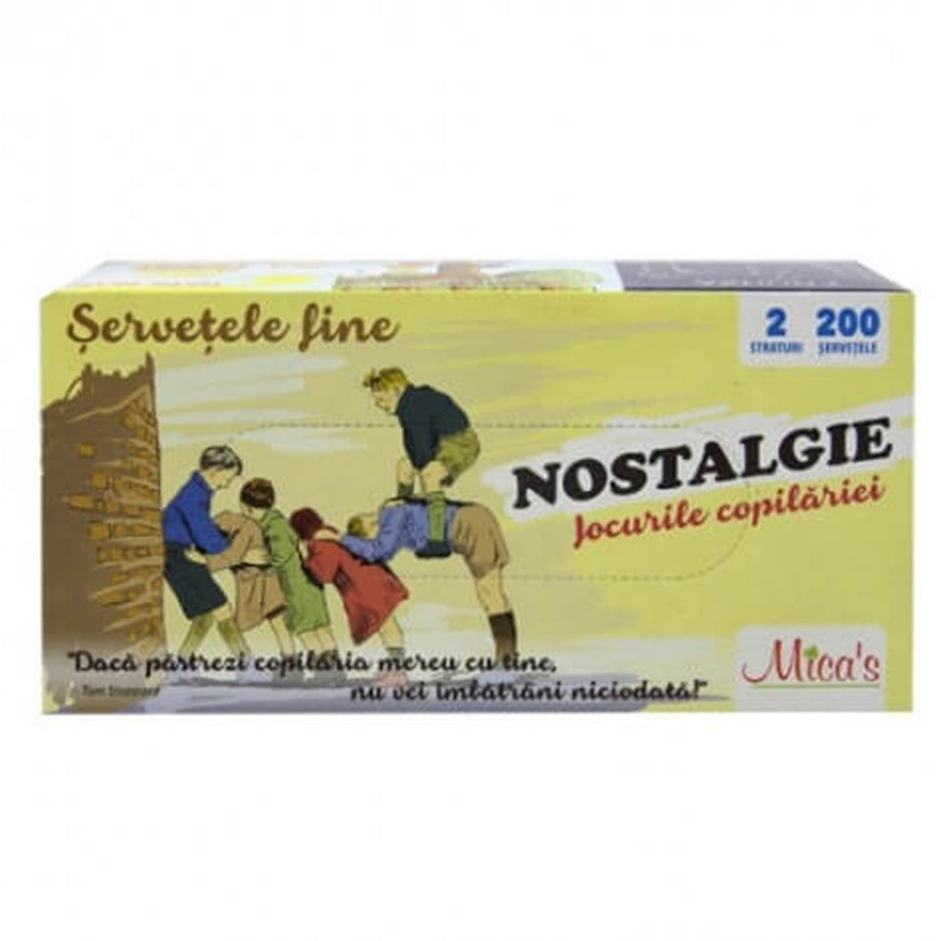 SERVETELE  MICA'S NOSTALGIE CUTIE 200 BUC