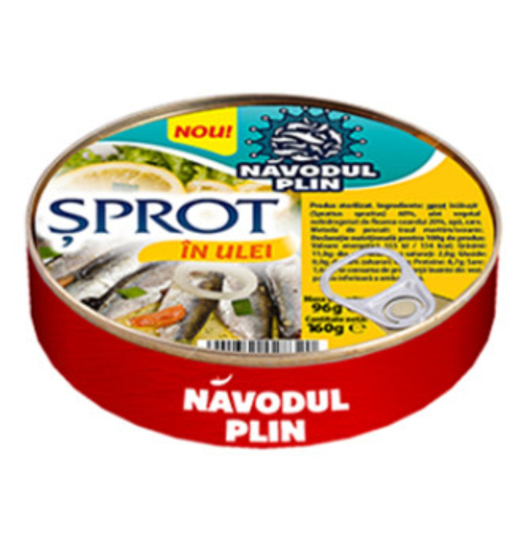 SPROT NAVODUL PLIN IN ULEI 160G