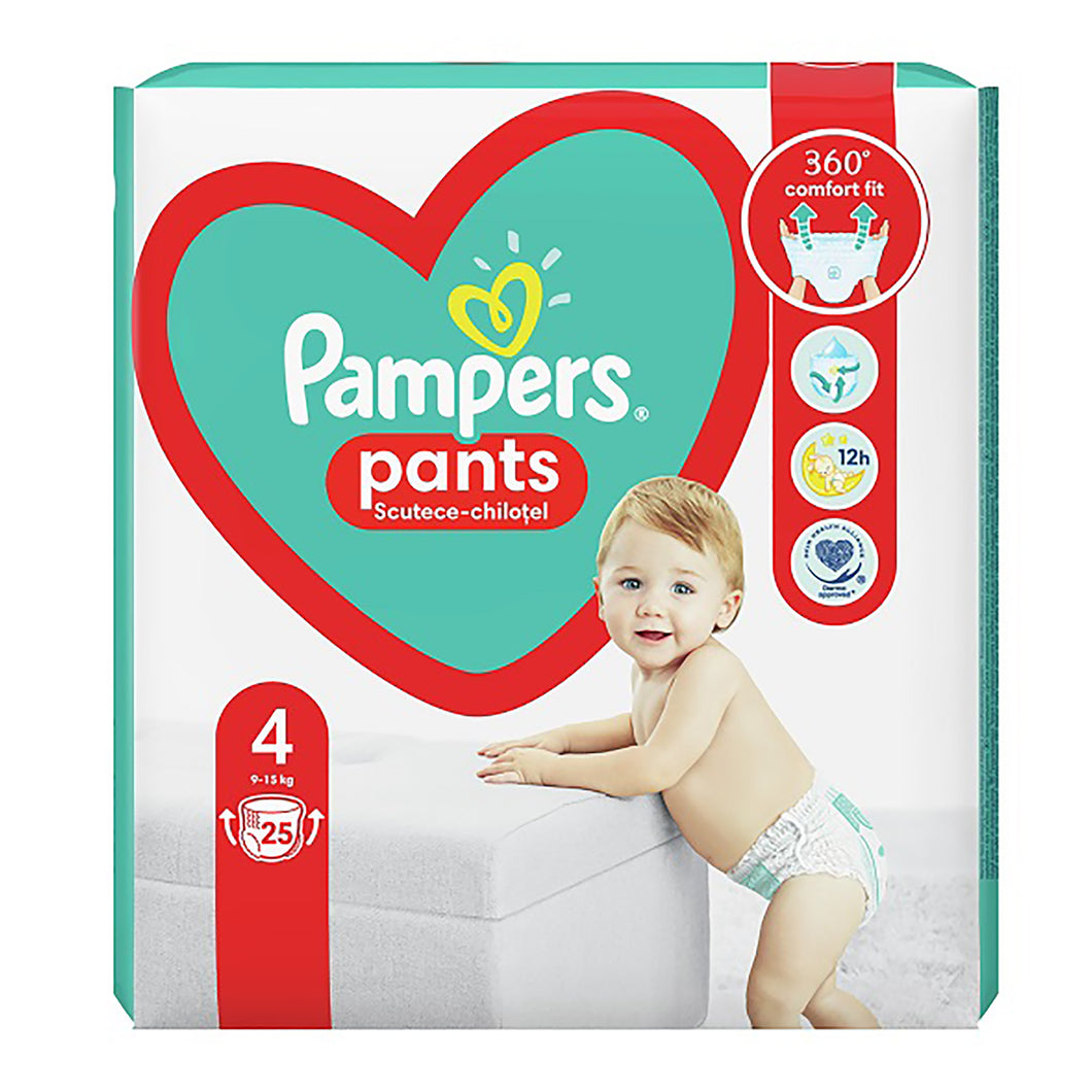 PAMPERS PANTS  NR 4- 25 BUC