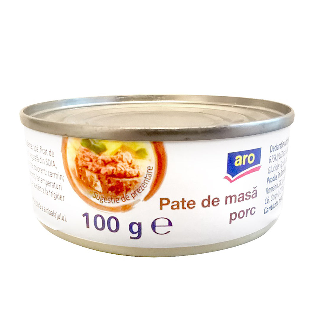 PATE FICAT DE PORC ARO 100G