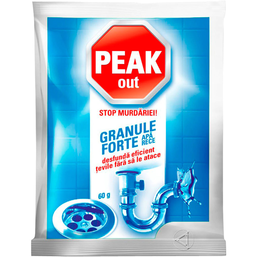 SOLUTIE DE CURATAT SCURGERI PEAK OUT GRANULE 60G