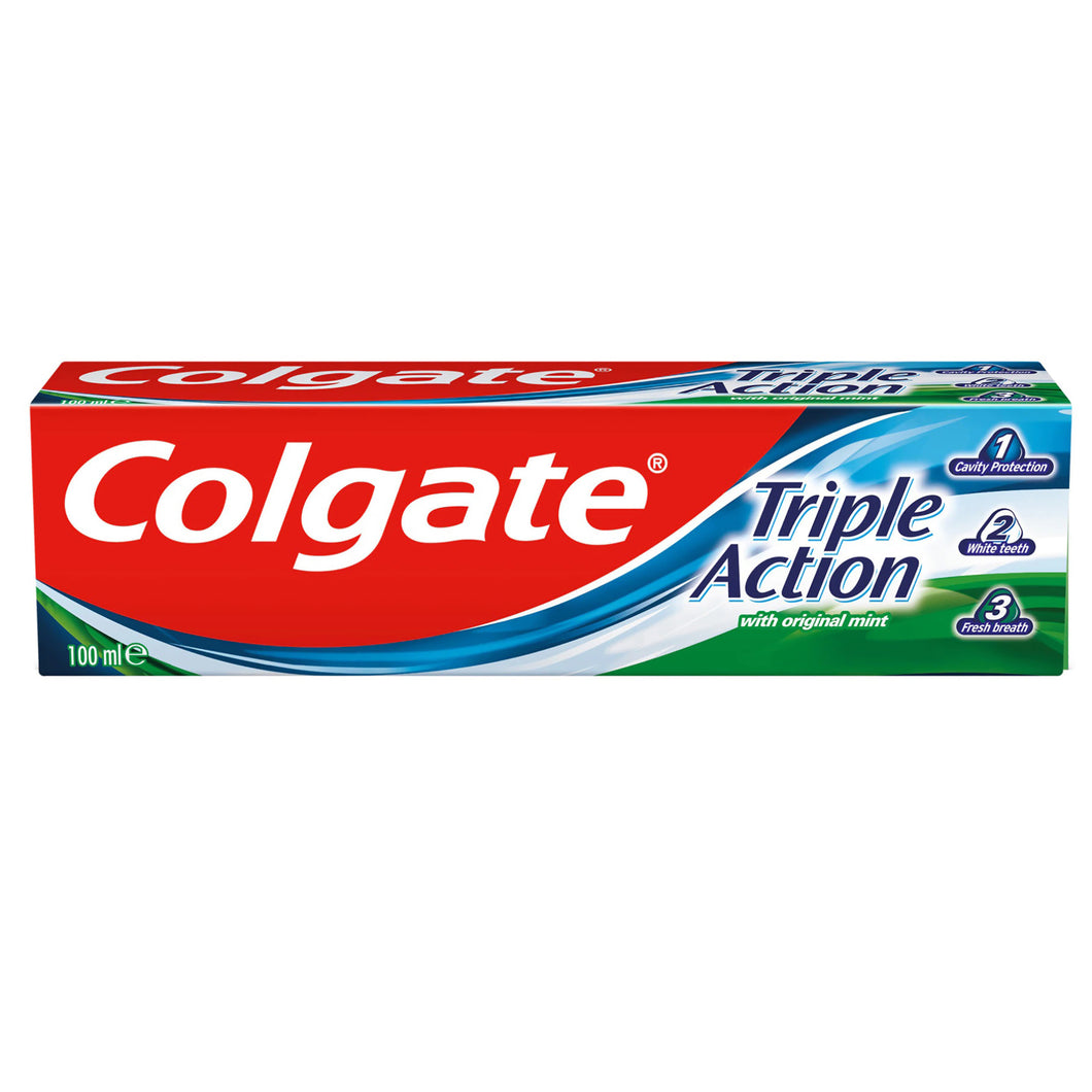PASTA DE DINTI COLGATE TRIPLE ACTION 100ML