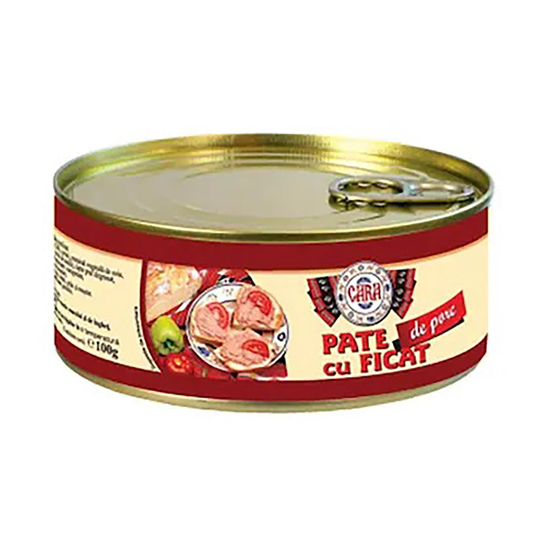 PATE FICAT DE PORC CARA 100G